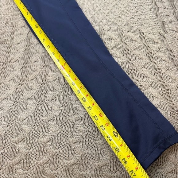 Piper by SmartPak Full Seat Heavy Weight Equestrian Winter Tights navy blue XS - Picture 6 of 11